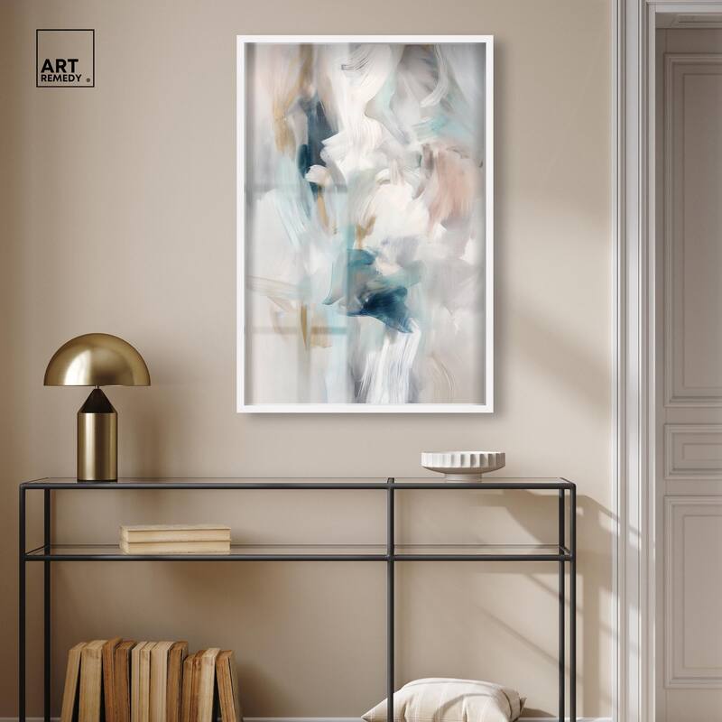 Whispering Colors III Shadowbox by Art Remedy