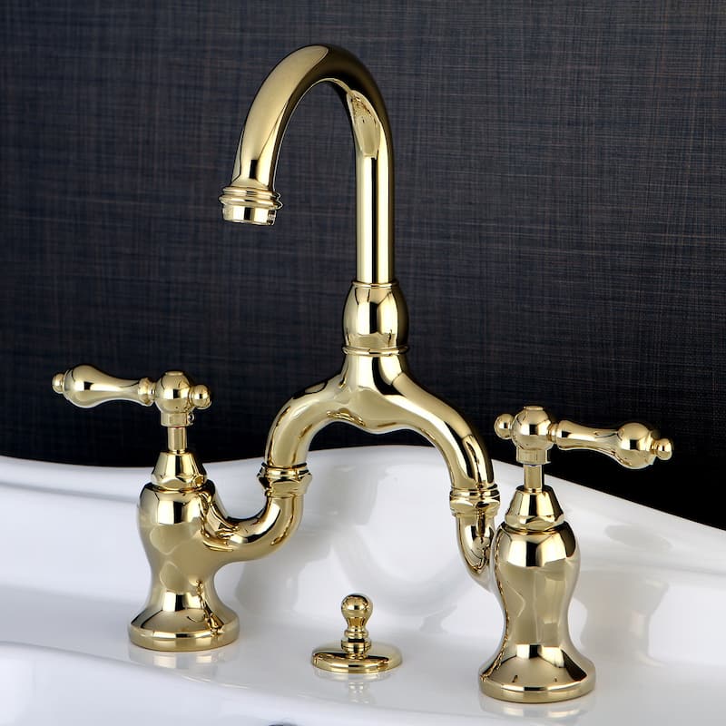 Kingston Brass English Country Bathroom Bridge Faucet