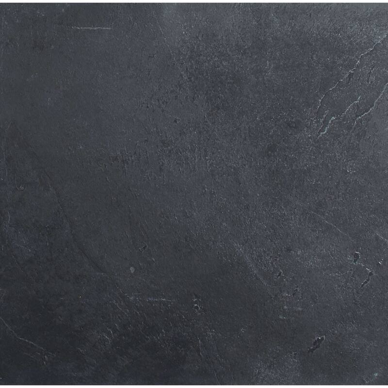 Ackland AKTLTCAM16X16G-PL Camden - 16" x 16" Stone Solid Floor and - Charcoal