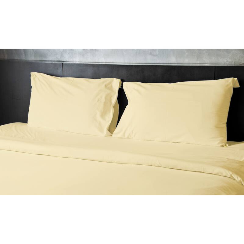 King Size Comfort 4-Piece 1800 Count Bedding - EXTRA SOFT DEEP SHEETS - Cream