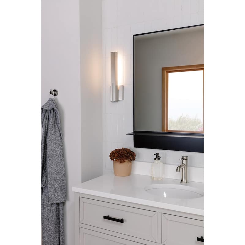 Progress Lighting Planck 16" Tall Integrated LED Bathroom Sconce