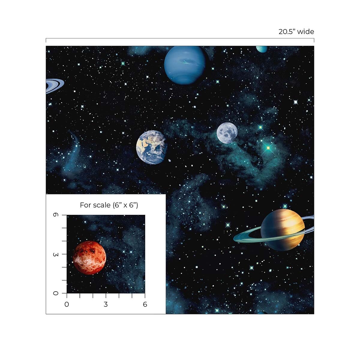arthouse planets wallpaper
