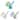 Bottle Watering Sprinkler, Plastic Dual Heads 6Pcs() - Blue, Gray, Beige