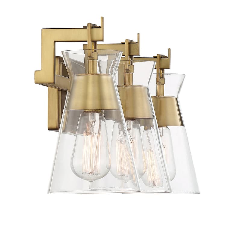 Savoy House 8-1830-3 Lakewood 3 Light 24" Wide Bathroom Vanity Light