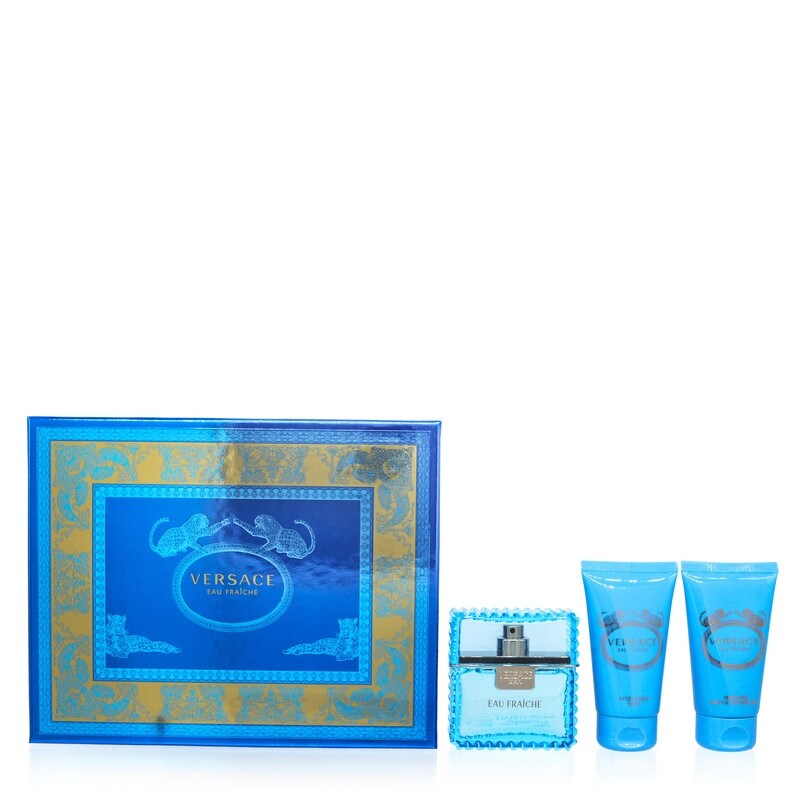 Shop Versace Man Eau Fraiche By Versace Travel Set Overstock 31410567