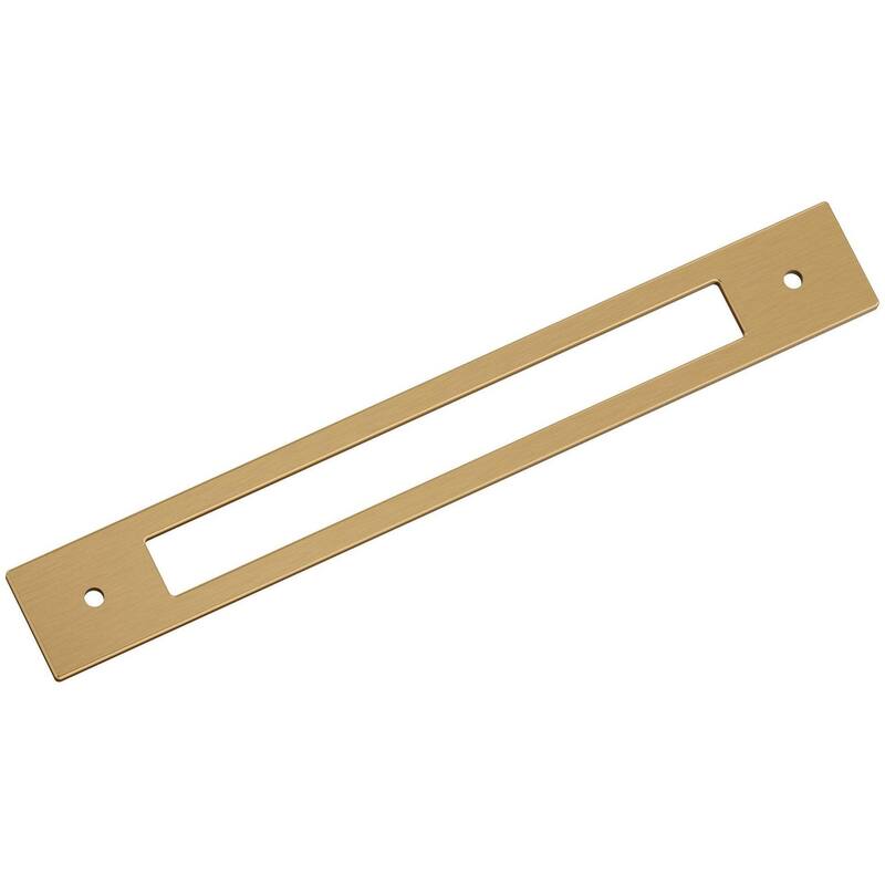 Amerock BP37785 Medora 8-7/8" Backplate for 7-9/16" Center to Center - Champagne Bronze