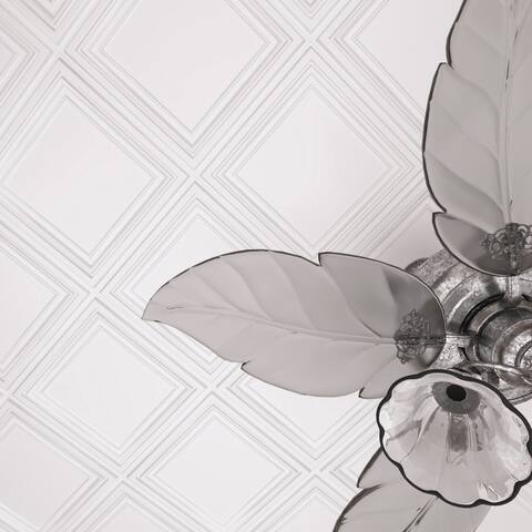 Art3d 2x2 ft. Lay-in Ceiling Tile,Glue-up Ceiling Tile,12-Pack