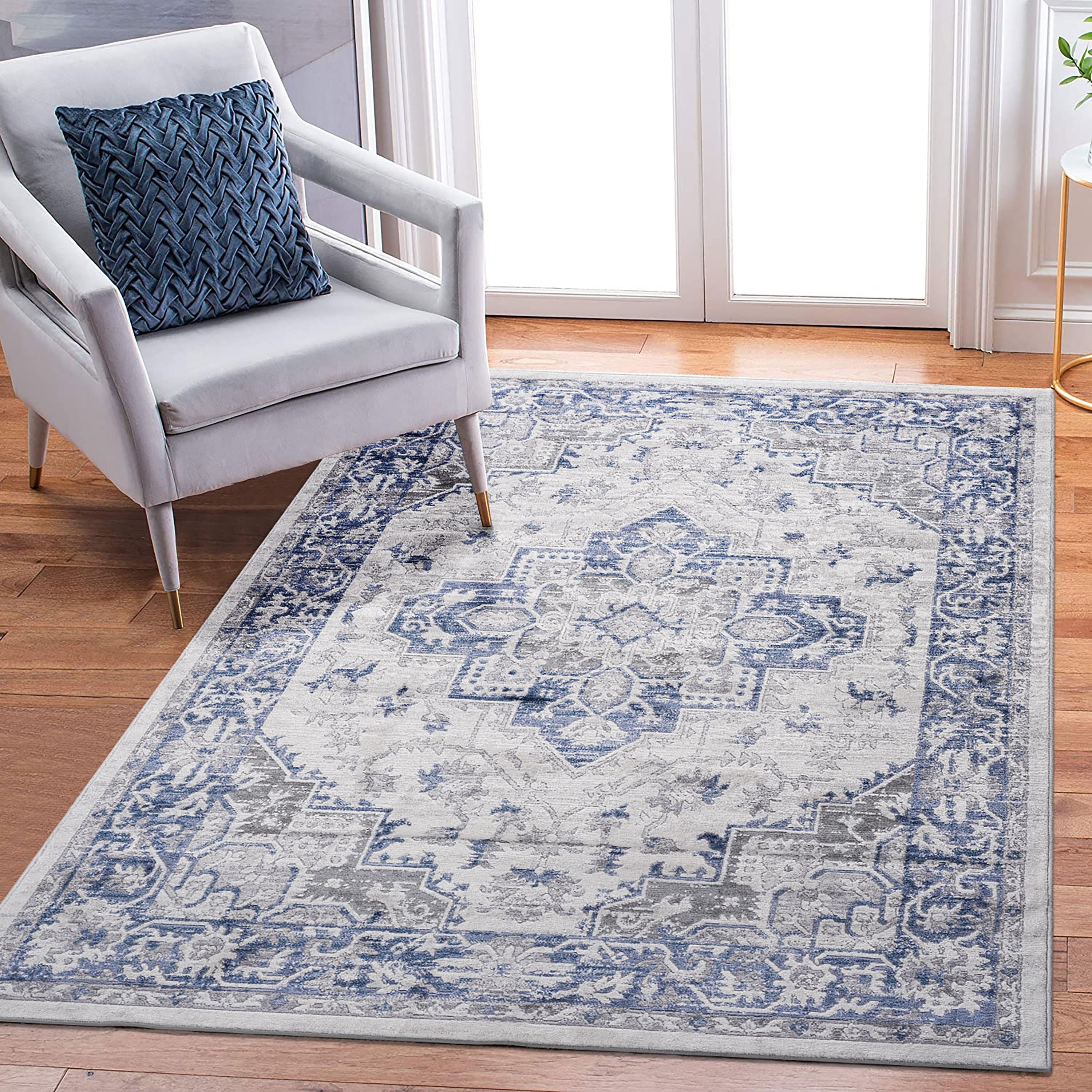Abstract Area Rug - 5' x 7'