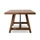 preview thumbnail 15 of 18, Furniture of America Drystan Rustic 5-Piece Brown Solid Wood Dining Table Set