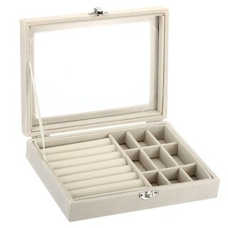 Travel Jewelry Case, Small Jewelry Organizer Portable Jewelry Box 