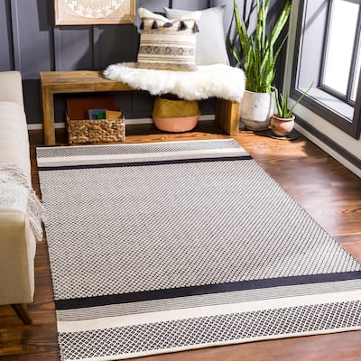 Artistic Weavers Dand Handmade Striped Cotton Area Rug