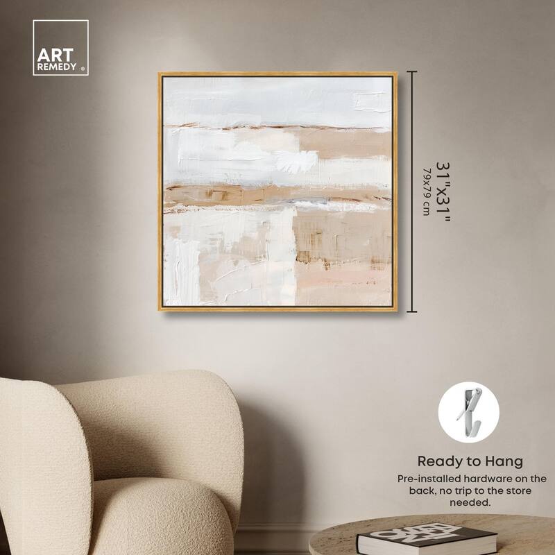 Sediment Planes I Canvas by Art Remedy