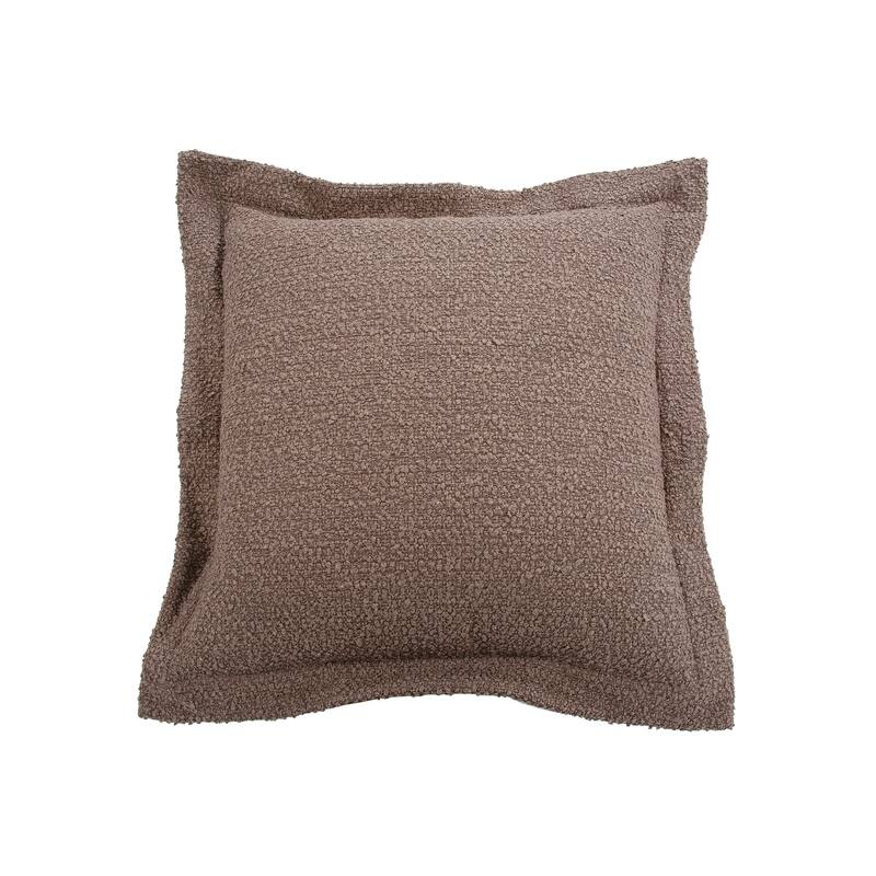 Allan Andrews Scroll Puff Ottoman with Titanium Frame & Cover, Barbet Collection