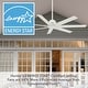 preview thumbnail 10 of 26, Hunter 60" Downtown Windmill Outdoor Ceiling Fan w/ Wall Control, Damp-Rated - Indoor-Outdoor, Industrial, Modern - ENERGY STAR!