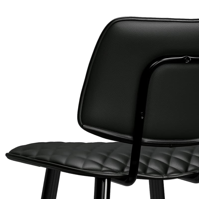 WYNDENHALL Skyla Contemporary 16 inch Counter Height Stool (Set of 2) - 19.5"D x 19"W x 38"H
