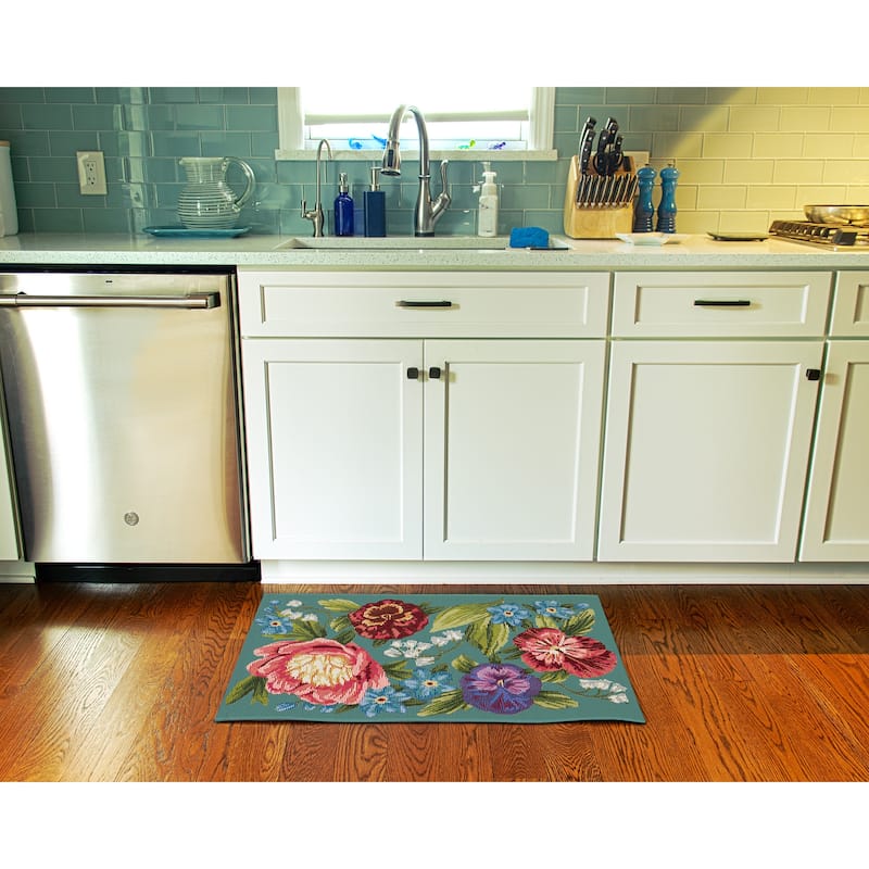 Liora Manne Esencia Secret Garden Indoor/Outdoor Mat