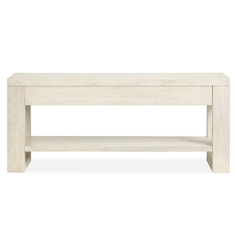 Magnussen Home Refton Balboa Mist Rectangular Sofa Table - 64''W x 16''D x 27''H