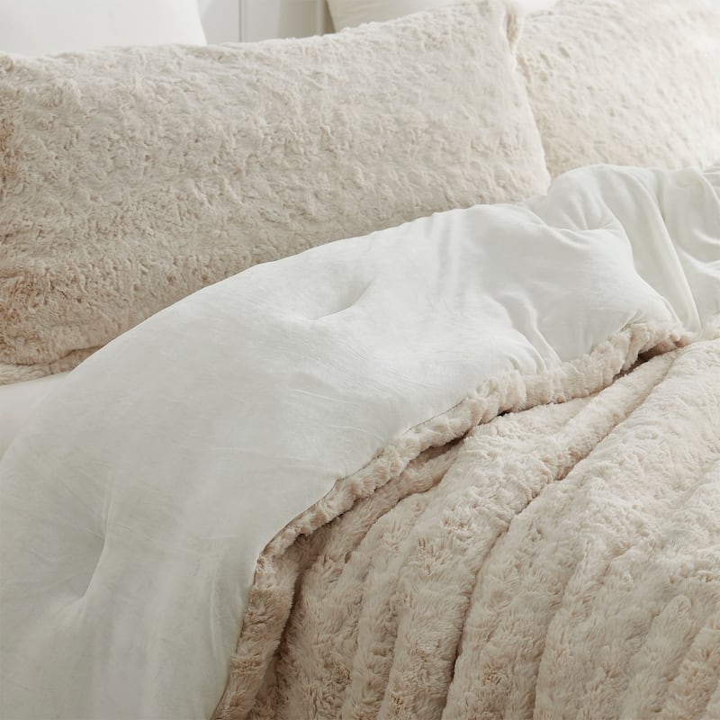 Rare White Bison - Coma Inducer® Oversized Comforter Set - Tundra White