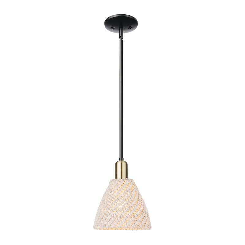 Innovations Lighting Downtown Urban - Natural Ballston Dome - 1 Light 8" Stem Hung Mini Pendant