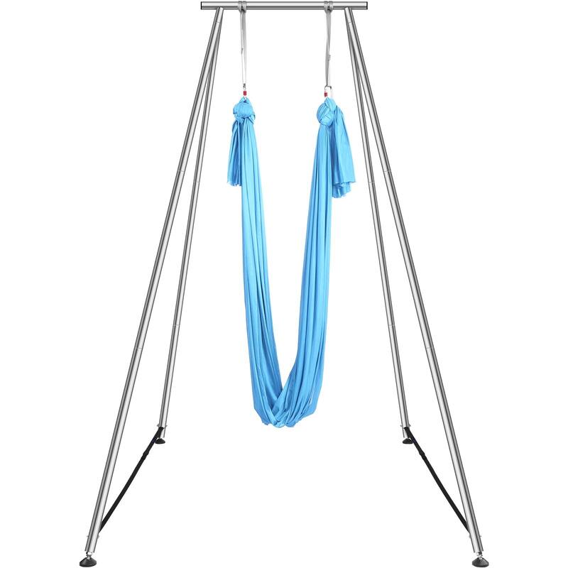 Aerial Yoga Frame with Hammock, 9.67ft Stand for Indoor Outdoor Use
