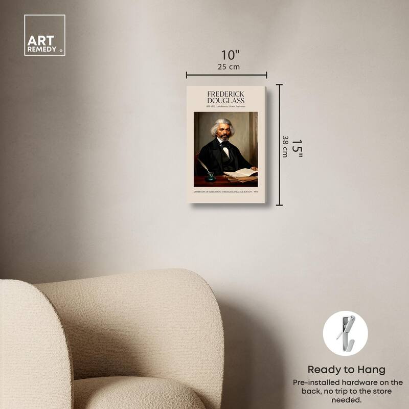 Orator of Freedom Canvas by Art Remedy, Gallery Wrapped