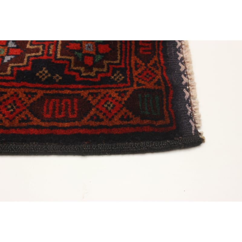 Teimani Red Rug 3'0" x 4'10" - 3'0 x 4'10