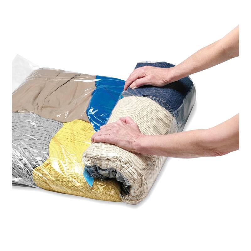 Whitmor Spacemaker Vacuum Bag - Clear - Set of 5