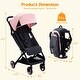 preview thumbnail 22 of 25, Lightweight Stroller, Compact One-Hand Fold Travel Stroller for Airplane Friendly - N/A