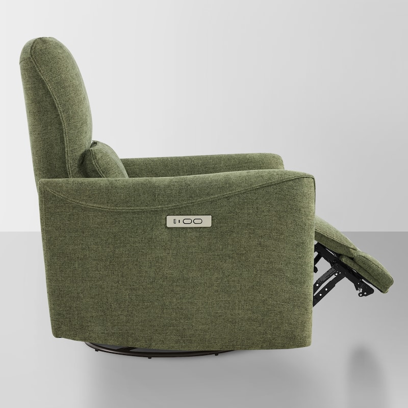 Spruce & Spring Asher Power Swivel Glider Recliner