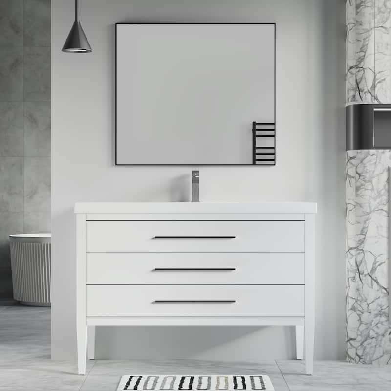 Ayer 48" Single Bathroom Vanity Set