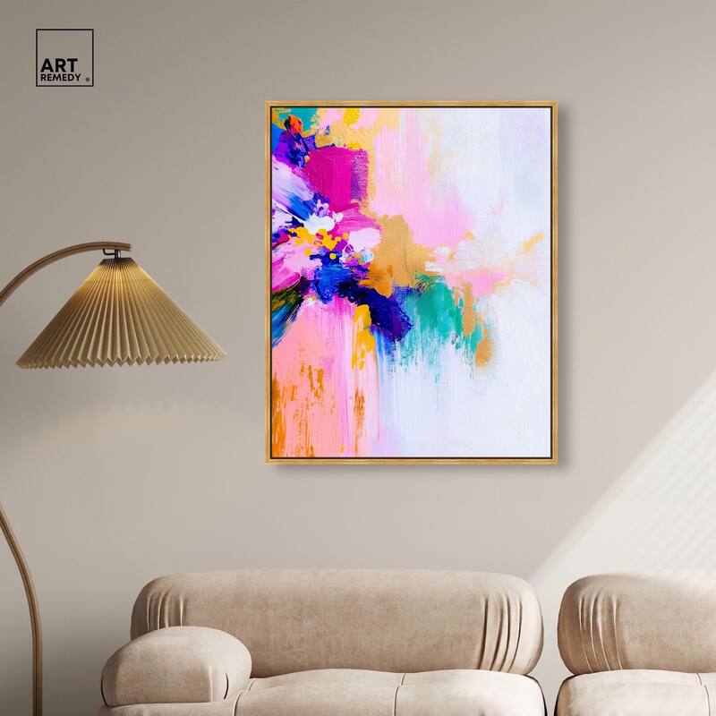 Contrast of Purity III Canvas by Art Remedy