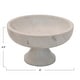 preview thumbnail 4 of 5, Marble Footed Bowl - 8.0"L x 8.0"W x 4.5"H