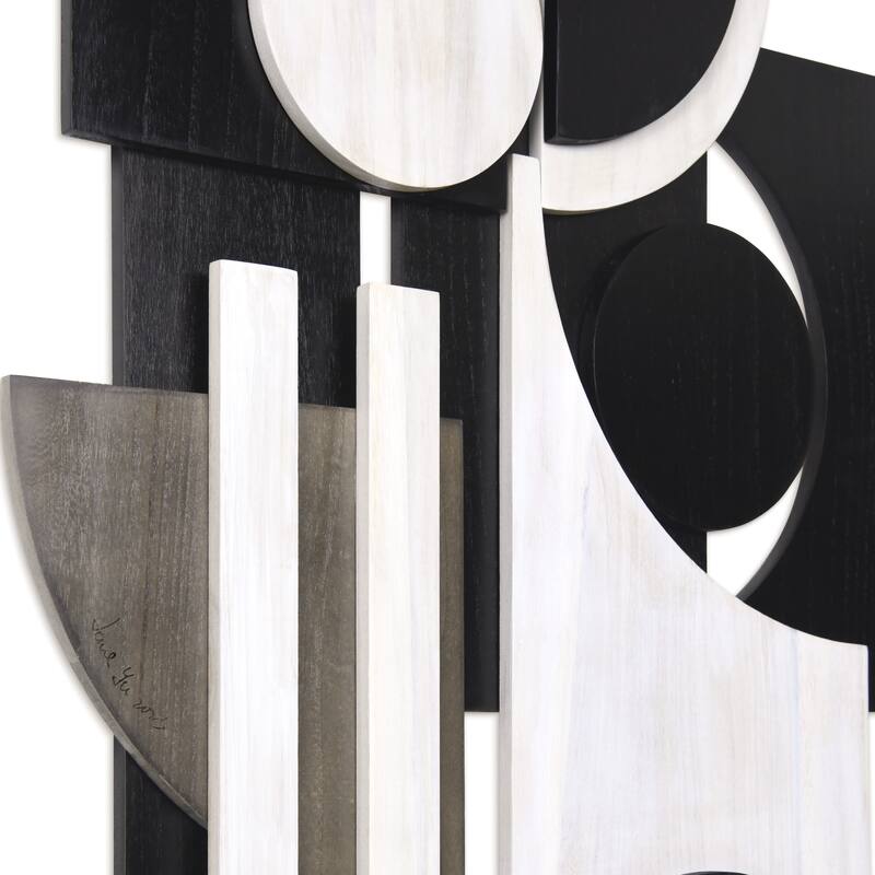 "Luminous Whisper,Dusk" Hand Made & Hand Finished Dimensional Solid Paulownia Wood Abstracts Wall Art