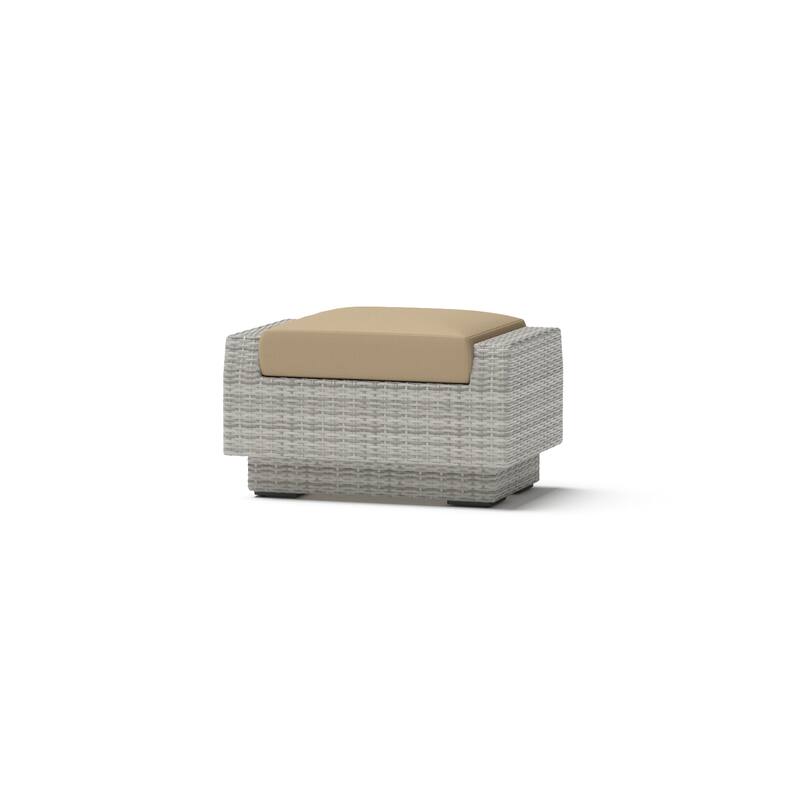 Cannes 8 Piece Sunbrella Outdoor Patio Motion Fire Set
