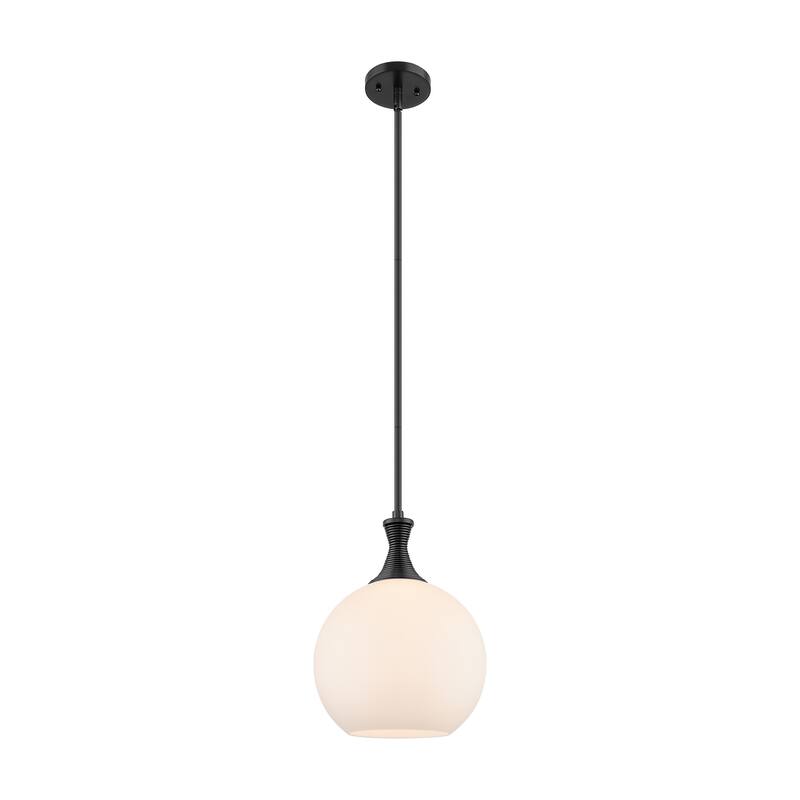 Innovations Lighting Downtown Urban - Astor - 1 Light 10" Metal Detailed Stem Hung Mini Pendant