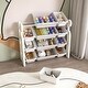 preview thumbnail 5 of 9, Kids Toy Storage Organizer with 12 Bins, Multi-functional Nursery Organizer Toy Storage Cabinet Unit with HDPE Shelf and Bins