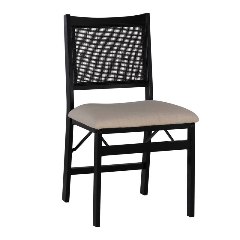 Beulah Rattan Folding Dining Chair