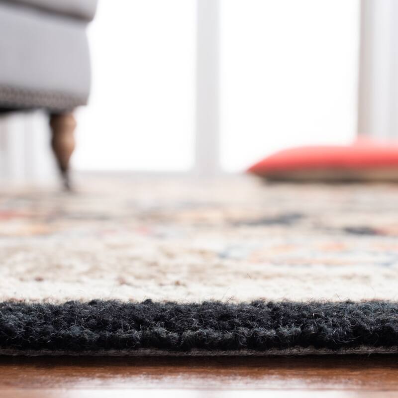 SAFAVIEH Handmade Chelsea Ashlyn French Country Floral Wool Rug