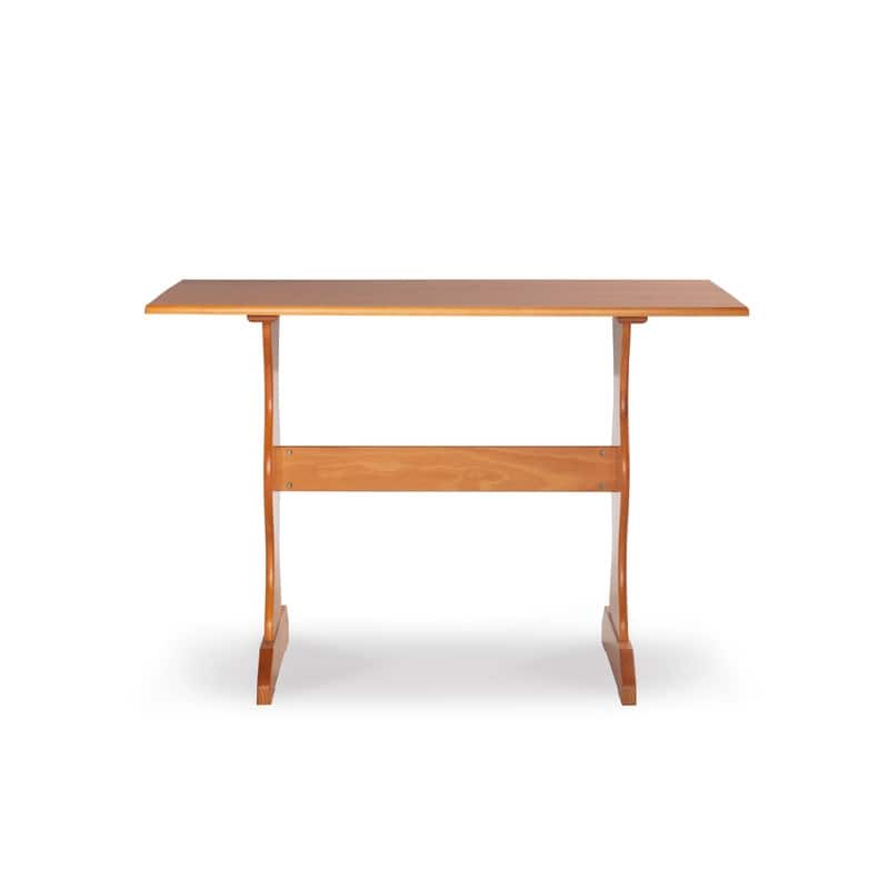 Linon Riki Family Dining Table Light Brown