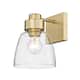 Option Brushed Champagne Bronze with Clear Glass