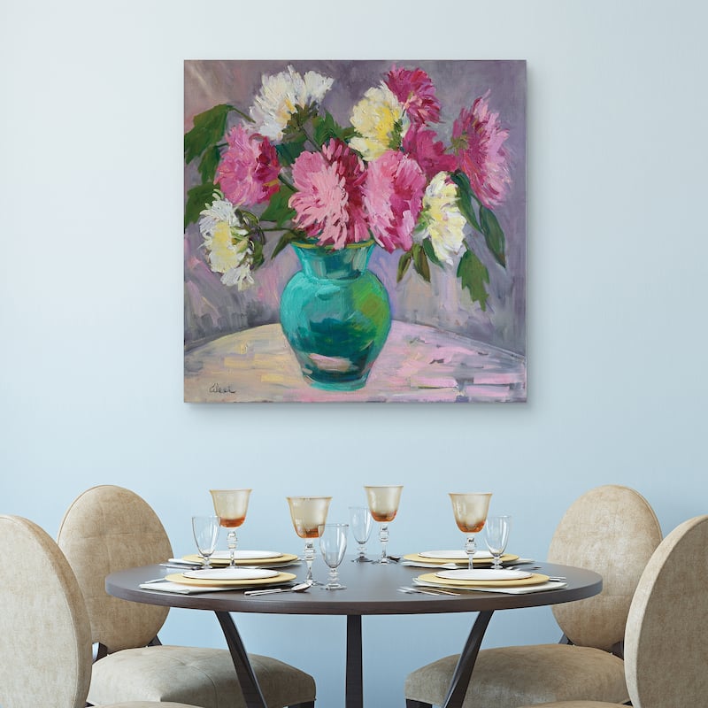 Tickled Pink by Alexi Fine Canvas Art Print