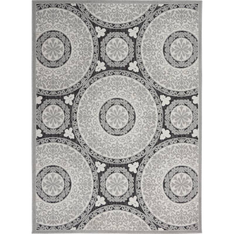 Nourison Calobra Boho Medallion Indoor Outdoor Area Rug