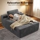preview thumbnail 33 of 54, HOOOWOOO Modern Upgraded Fabric Sofa Chaise Lounge