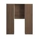 preview thumbnail 5 of 4, Keigo Walnut Finish Twin Storage Headboard by iNSPIRE Q Junior