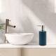 Option Silver Tone Blue