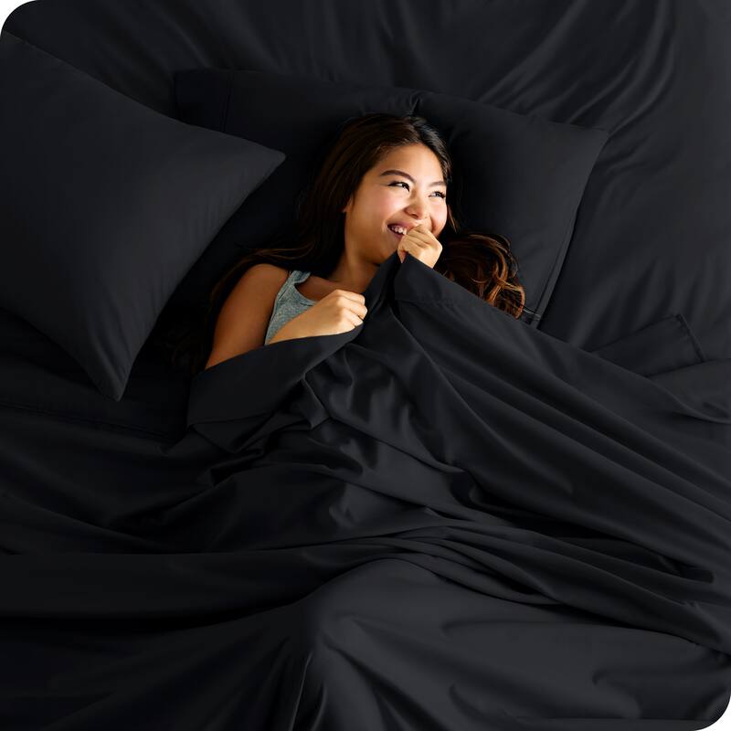 Bare Home Double Brushed Microfiber Flat Top Sheet
