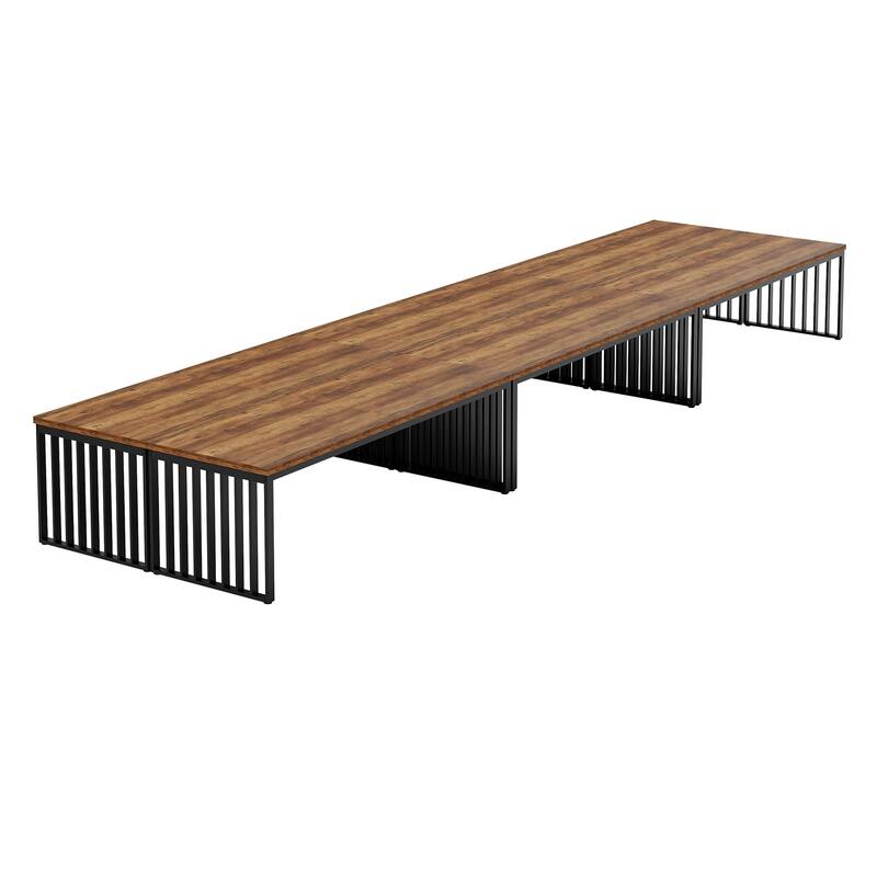 6.5 ft Conference Table, Small Conference Room Table - 2-pieces