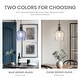 preview thumbnail 2 of 4, 1-Light Adjustable Kitchen Pendant Light