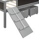 preview thumbnail 18 of 17, Modern Twin size Loft Wood Bed With Two Storage Boxes With Climbing Frame And Rope for Home