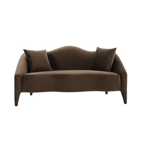 Naya Velvet Loveseat
